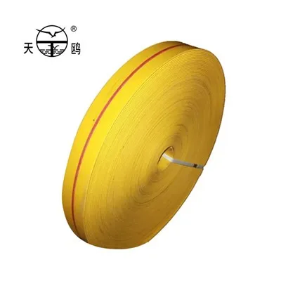 Correia plana de borracha revestida